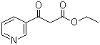 结构式 CAS# 6283-81-4, 3-氧代-3-(3-吡啶基)丙酸乙酯