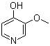 3-甲氧基-4-吡啶醇分子结构 (CAS 62885-41-0)