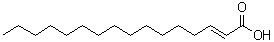 结构式 CAS# 629-56-1, 2-十六碳烯酸