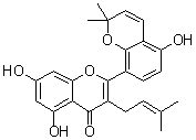 桑黄酮 A分子结构 (CAS 62949-77-3)
