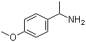 1-(4-Methoxyphenyl)ethanamine molecular structure (CAS 6298-96-0)