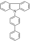 structure of CAS# 6299-16-7, 9-(4-Phenylphenyl)carbazole;9-(Biphenyl-4-yl)carbazole; NSC 42475