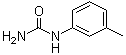 结构式 CAS# 63-99-0, 间甲苯脲