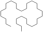 Octacosane molecular structure (CAS 630-02-4)
