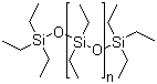 聚二乙基硅氧烷分子结构 (CAS 63148-61-8)