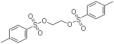 structure of CAS# 6315-52-2, 1,2-Ethanediol ditosylate;1,2-Bis(p-toluenesulfonyloxy)ethane; 1,2-Bis(p-tolylsulfonyloxy)ethane; 1,2-Bistosyloxy ethane; 1,2-Di(p-tosyloxy)ethane; 1,2-Di(tosyloxy)ethane; 1,2-Bis(4-methylbenzenesulfonyloxy)ethane; 1,2-Ethylene ditosylate; Di-O-tosylglycol; Ethylene 1,2-bis(tosylate)