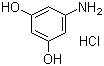 structure of CAS# 6318-56-5, 5-Aminobenzene-1,3-diol hydrochloride