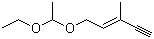 (3E)-5-(1-乙氧基乙氧基)-3-甲基-3-戊烯-1-炔分子结构 (CAS 63184-82-7)