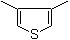structure of CAS# 632-15-5, 3,4-Dimethylthiophene