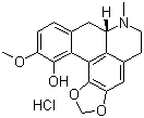 结构式 CAS# 632-47-3, 载堇碱卡宁盐酸盐; 载堇碱盐酸盐