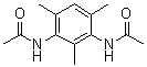 N,N'-(2,4,6-Trimethyl-1,3-phenylene)bisacetamide molecular structure (CAS 6324-20-5)