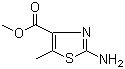 structure of CAS# 63257-03-4, Methyl 2-amino-5-methylthiazole-4-carboxylate;Methyl 2-amino-5-methyl-1,3-thiazole-4-carboxylate