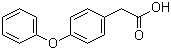 结构式 CAS# 6328-74-1, 4-苯氧基苯乙酸
