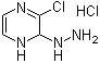 structure of CAS# 63286-28-2, 3-Chloro-2-hydrazino-1,2-dihydropyrazine hydrochloride