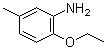 2-Ethoxy-5-methylaniline molecular structure (CAS 6331-70-0)