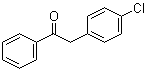 结构式 CAS# 6332-83-8, 2-(4-氯苯基)-1-苯乙酮
