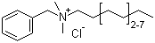 结构式 CAS# 63449-41-2, 苯扎氯铵; 二甲基苄基(C8-18)烷基氯化铵