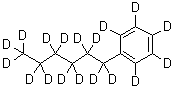 (Hexyl-d<sub>13</sub>)benzene-d<sub>5</sub> molecular structure (CAS 634897-82-8)