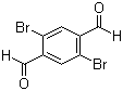 structure of CAS# 63525-48-4, 2,5-Dibromobenzene-1,4-dicarbaldehyde