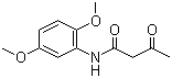 结构式 CAS# 6375-27-5, 乙酰乙酰-2,5-二甲氧基苯胺