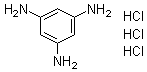 结构式 CAS# 638-09-5, 1,3,5-苯三胺三盐酸盐