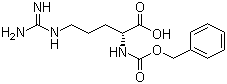 结构式 CAS# 6382-93-0, N-苄氧羰基-D-精氨酸