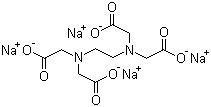 structure of CAS# 64-02-8, Sodium edetate;EDTA tetrasodium salt; Tetrasodium ethylenediaminetetraacetate