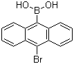 structure of CAS# 641144-16-3, 10-Bromoanthracene-9-boronic acid