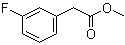 structure of CAS# 64123-77-9, 3-Fluorobenzeneacetic acid methyl ester;(3-Fluorophenyl)acetic acid methyl ester; 2-(3-Fluorophenyl)acetic acid methyl ester; Methyl (3-fluorophenyl)acetate; Methyl 2-(3-fluorophenyl)acetate