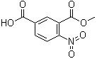 3-(Methoxycarbonyl)-4-nitrobenzoic acid molecular structure (CAS 64152-09-6)