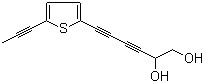 Echinoynethiophene A molecular structure (CAS 64165-98-6)