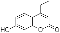 结构式 CAS# 64231-10-3, 4-乙基-7-羟基香豆素