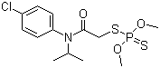 结构式 CAS# 64249-01-0, 莎稗磷; O,O-二甲基-S-4-氯-N-异丙基苯氨基甲酰基甲基二硫代磷酸酯
