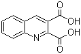 结构式 CAS# 643-38-9, 2,3-喹啉二甲酸