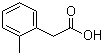 邻甲基苯乙酸分子结构 (CAS 644-36-0)