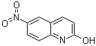 结构式 CAS# 64495-55-2, 6-硝基喹啉-2-醇