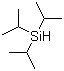 三异丙基硅烷分子结构 (CAS 6459-79-6)