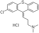 Chlorprothixene hydrochloride  molecular structure (CAS 6469-93-8)