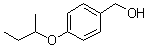 structure of CAS# 64825-05-4, 4-(1-Methylpropoxy)benzyl alcohol;NSC 69090