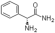 structure of CAS# 6485-67-2, D(-)-Phenylglycinamide;(2R)-2-amino-2-phenylacetamide
