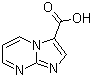 Imidazo[1,2-a]pyrimidine-3-carboxylic acid molecular structure (CAS 64951-11-7)