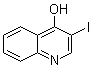 结构式 CAS# 64965-48-6, 3-碘-4-喹啉醇