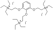 加拉碘铵分子结构 (CAS 65-29-2)