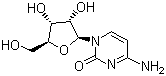 structure of CAS# 65-46-3, Cytidine;4-Amino-1-beta-D-ribofuranosyl-2(1H)-pyrimidinone; 1-beta-Ribofuranosylosine