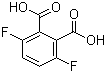 结构式 CAS# 651-97-8, 3,6-二氟邻苯二甲酸