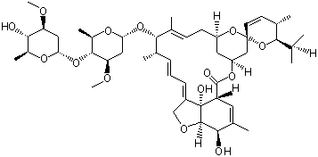 structure of CAS# 65195-56-4, Avermectin B1b