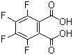 3,4,5,6-四氟邻苯二甲酸分子结构 (CAS 652-03-9)