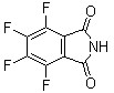 structure of CAS# 652-11-9, 4,5,6,7-Tetrafluoro-1H-isoindole-1,3(2H)-dione;Tetrafluorophthalimide