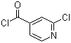 2-氯吡啶-4-甲酰氯分子结构 (CAS 65287-34-5)