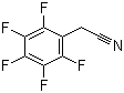 Pentafluorophenylacetonitrile molecular structure (CAS 653-30-5)